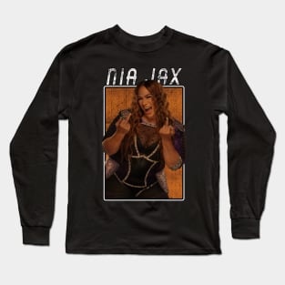 Vintage Wwe Nia Jax Long Sleeve T-Shirt